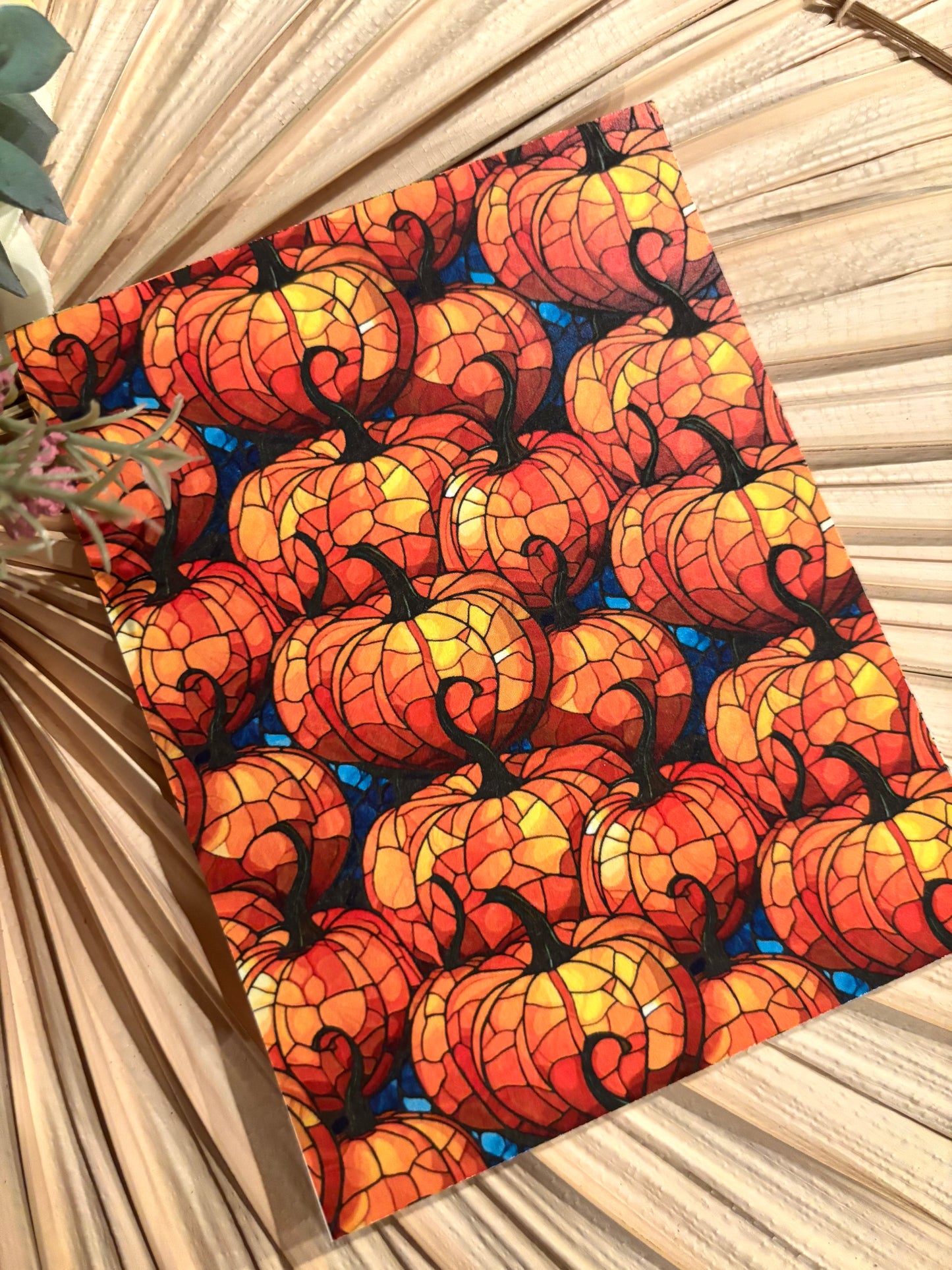Pumpkins & Stems Transfer Paper