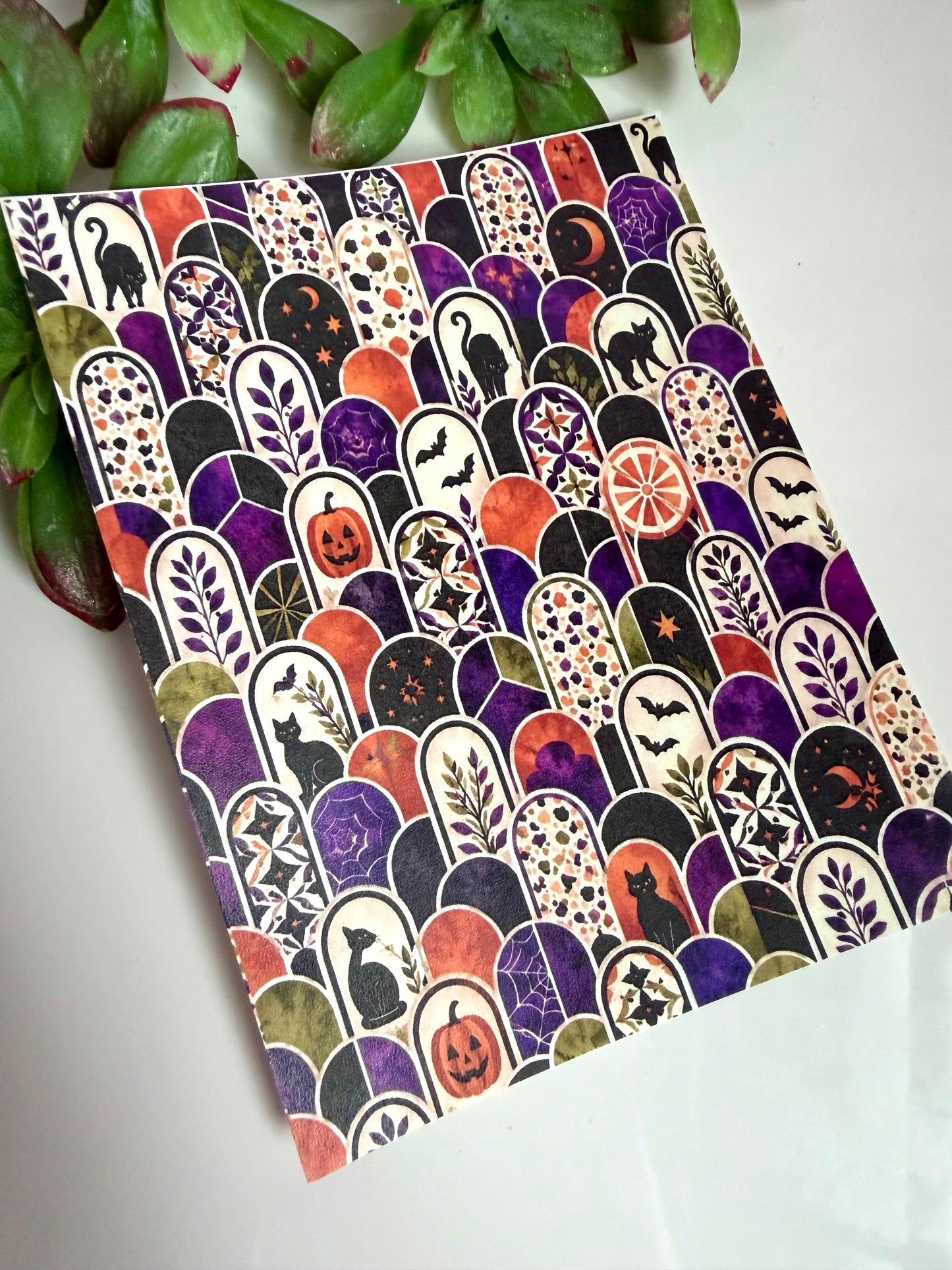 Halloween Arch Collage Transfer Paper
