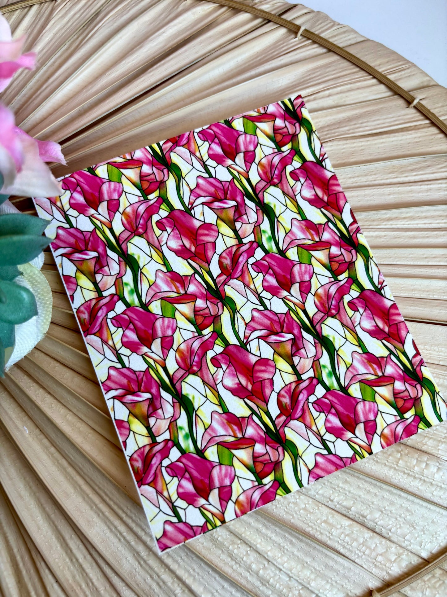 Pink Cala Lily SG Transfer Paper