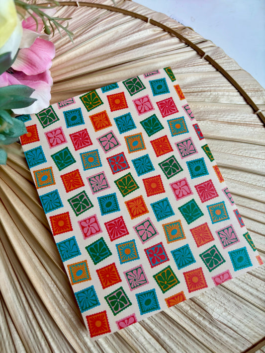 Matisse Floral Stamp Transfer Paper