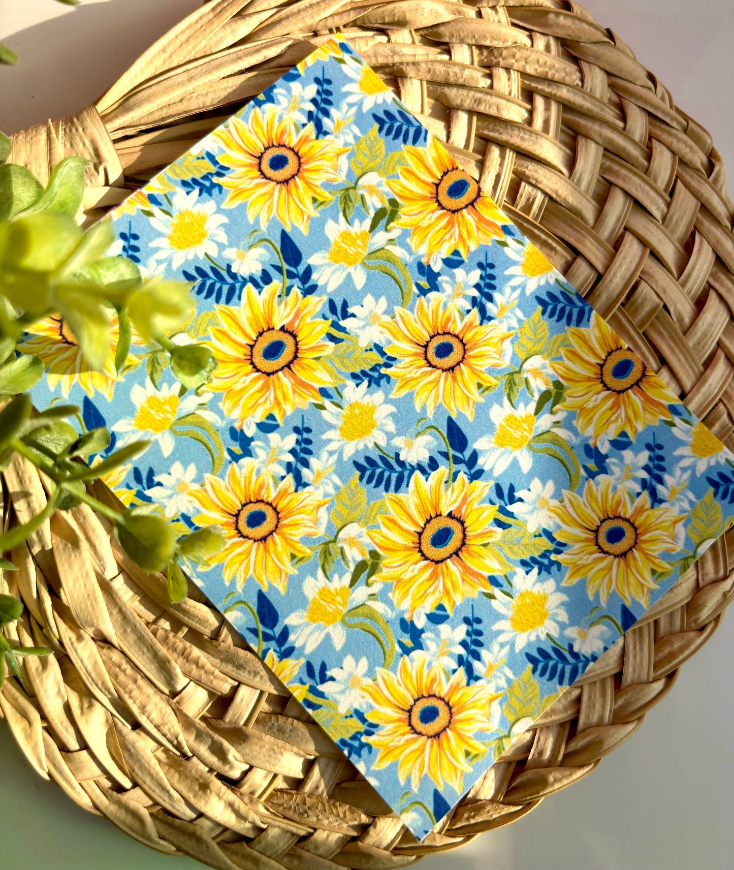 Sunflower Days Transfer Paper