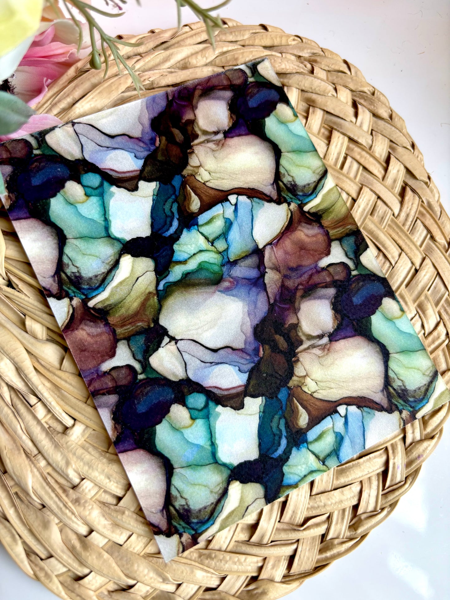 Earthy Ink Transfer Paper