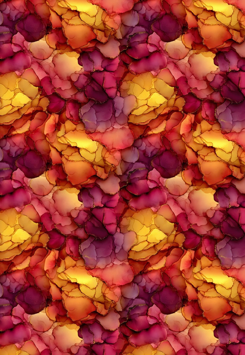 Autumn Ink Reds Transfer Paper