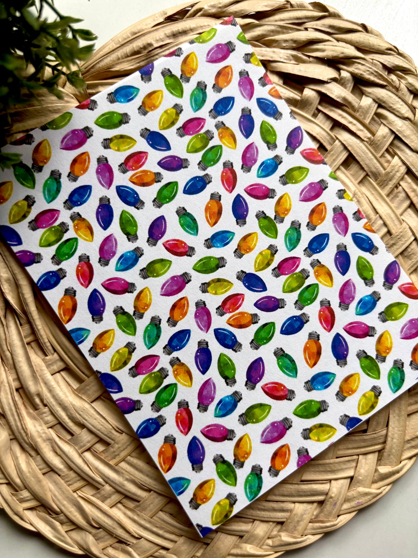 Xmas Bulbs Transfer Paper