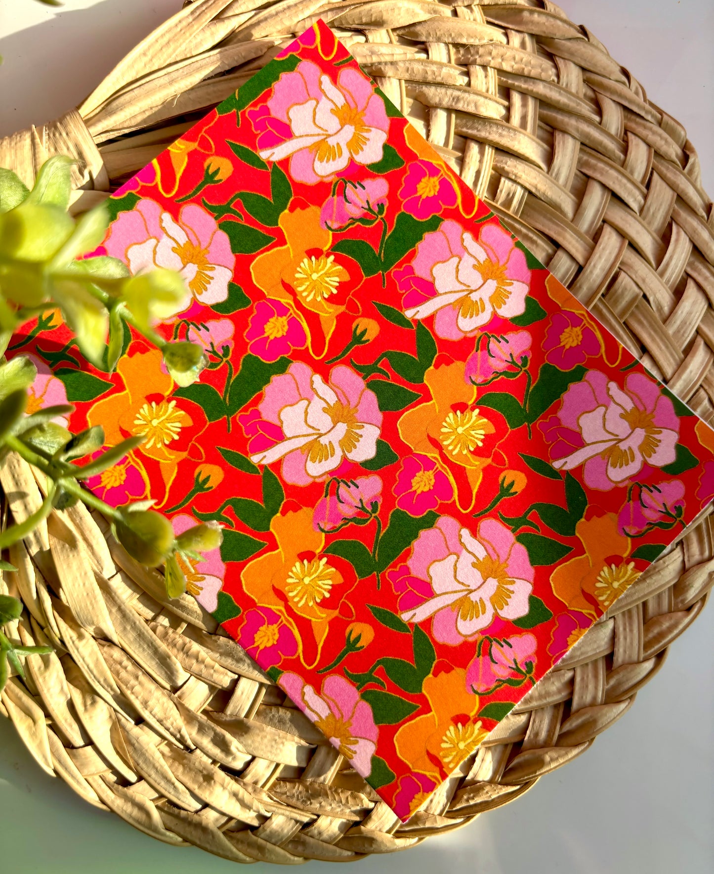 Groovy Floral Transfer Paper