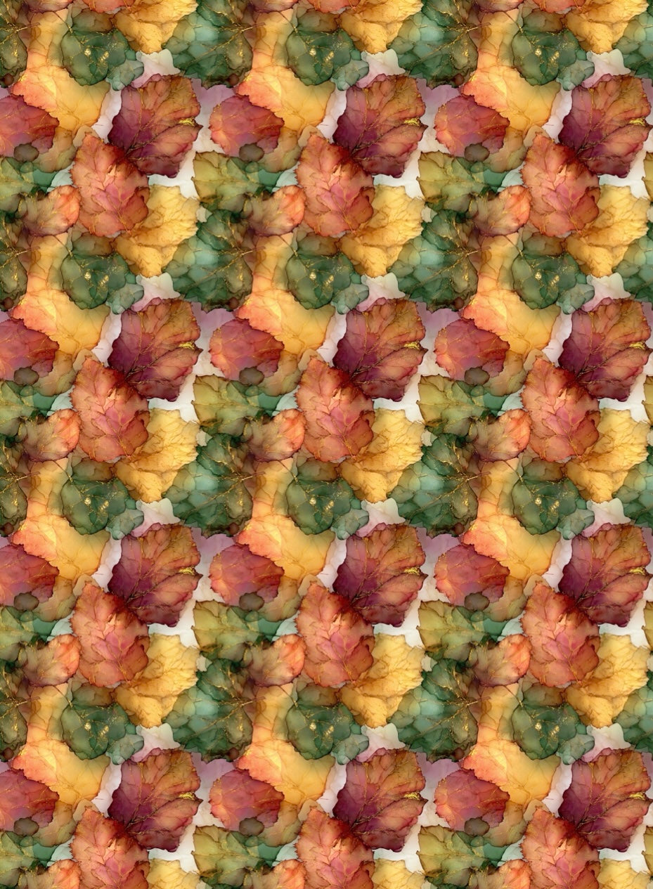 Autumn Leaves B Transfer Paper