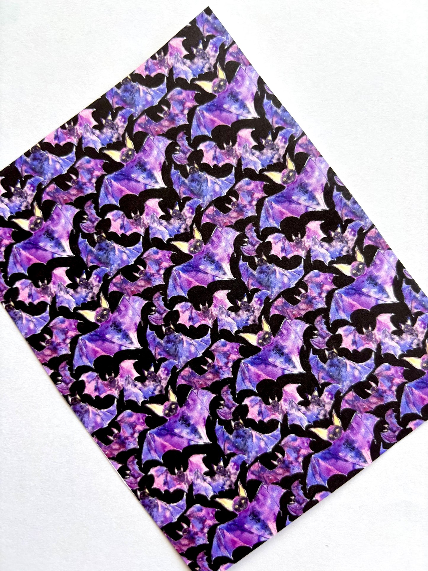 Violet Bats Transfer Paper