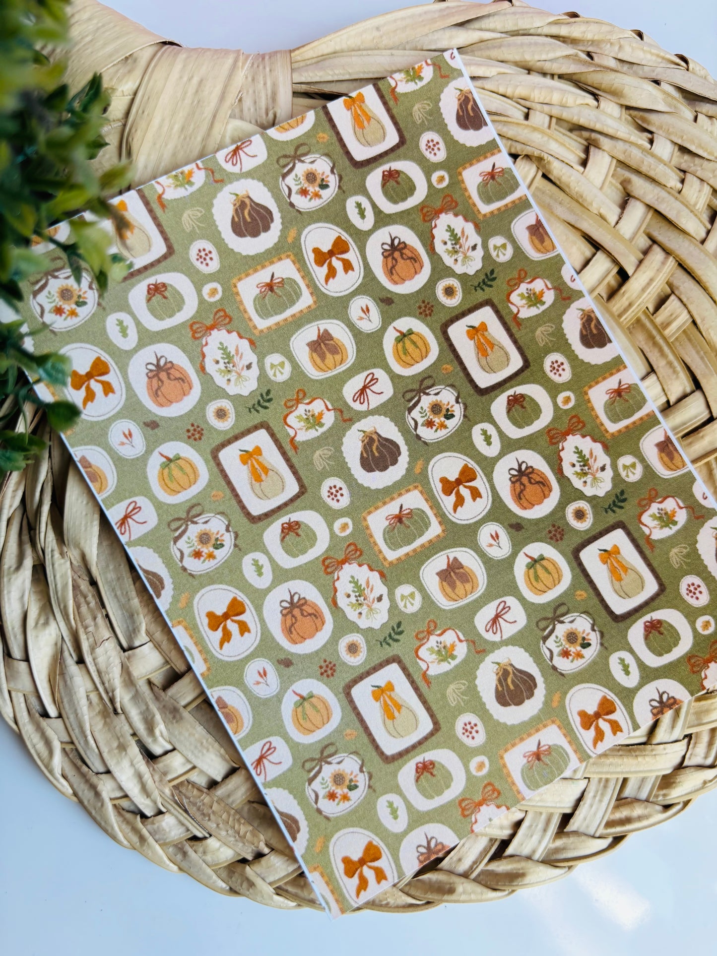 Fall Frames Transfer Paper