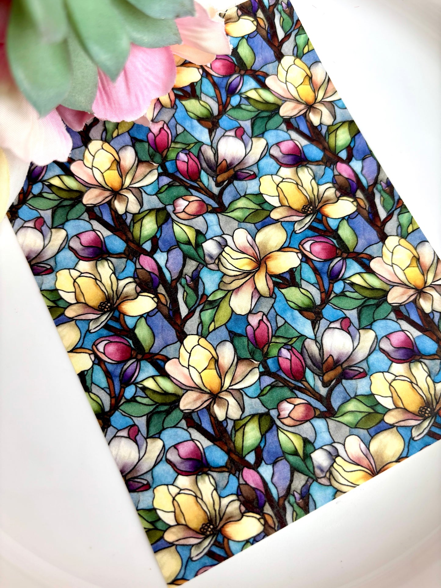 Magnolia Buds Transfer Paper