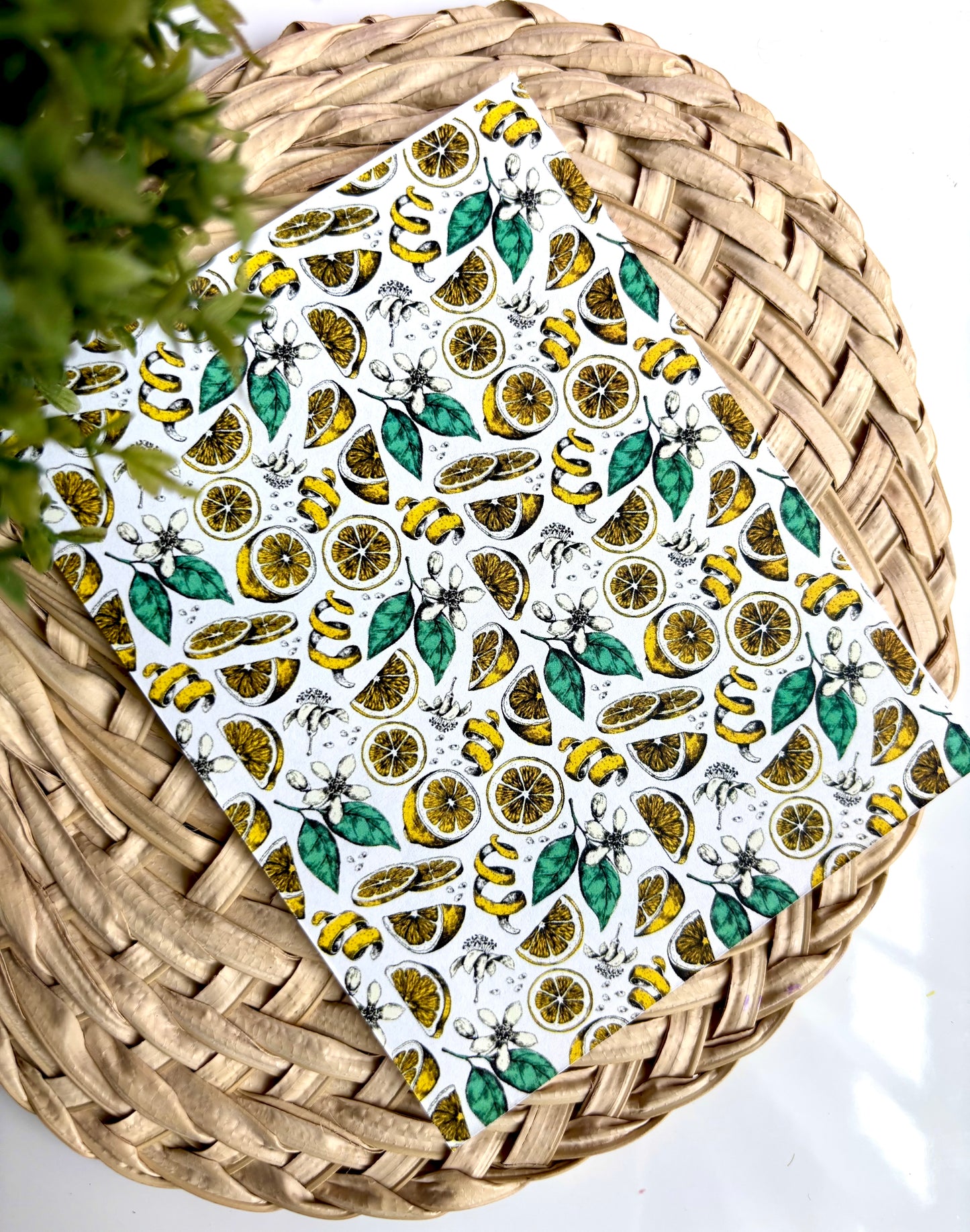 Lemon Tattoo Transfer Paper