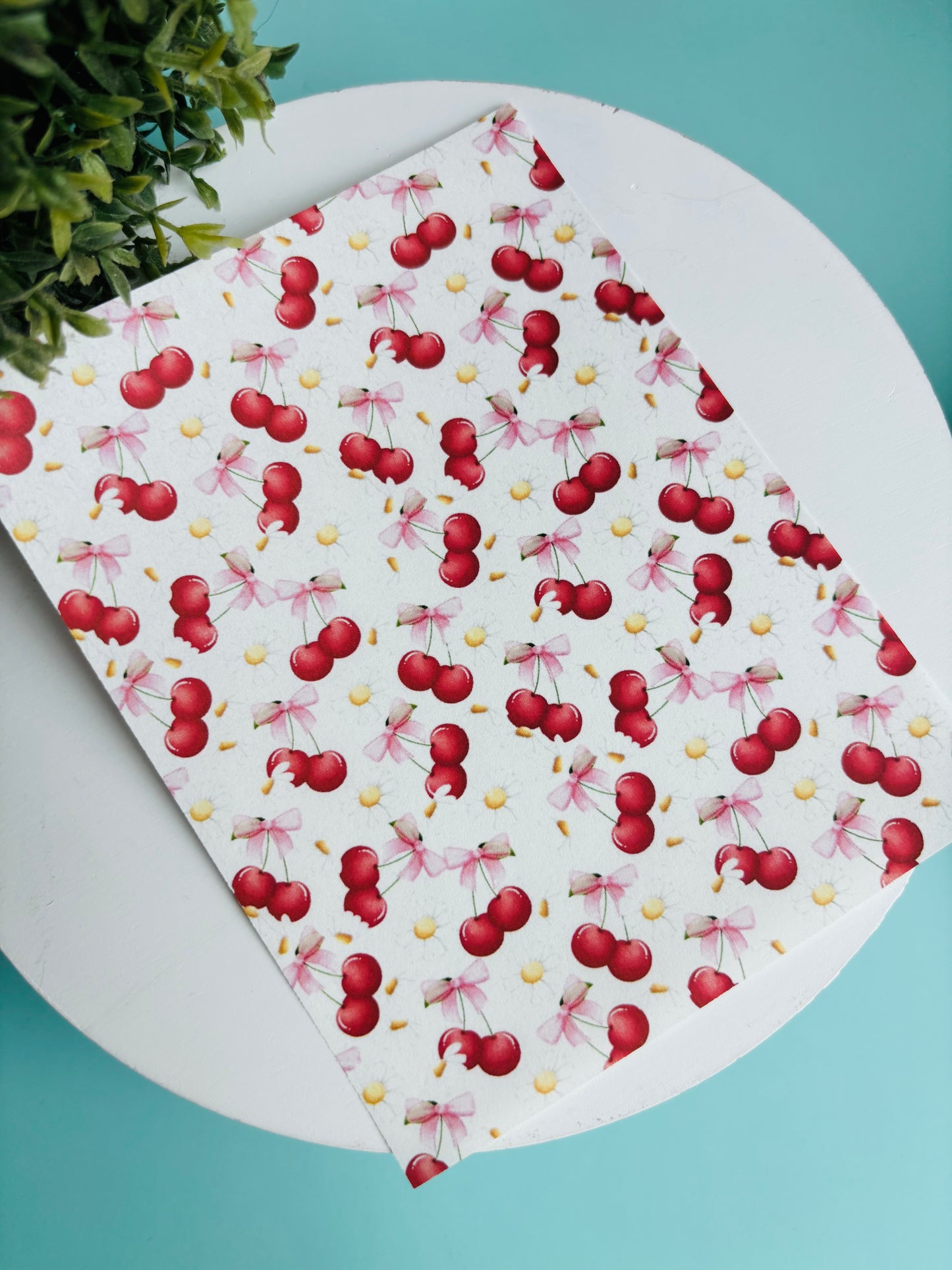 Sweet Cherry Transfer Paper