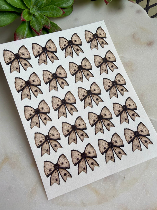 Halloween Bow Transfers & Cutter