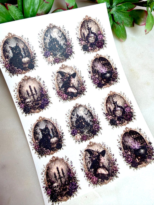 Witchy Rococo Transfer Paper