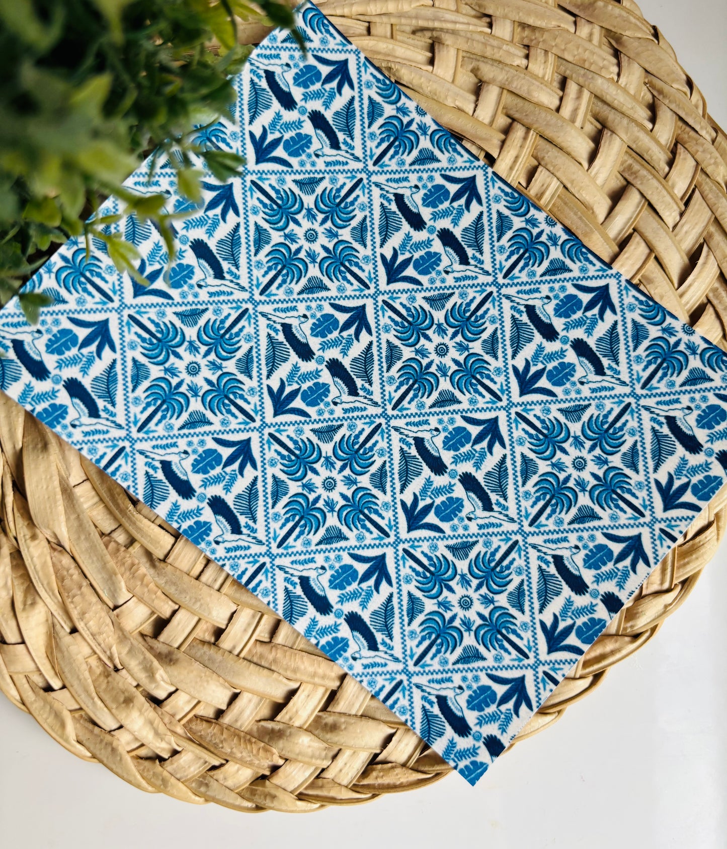 Palms & Parrots Transfer Paper