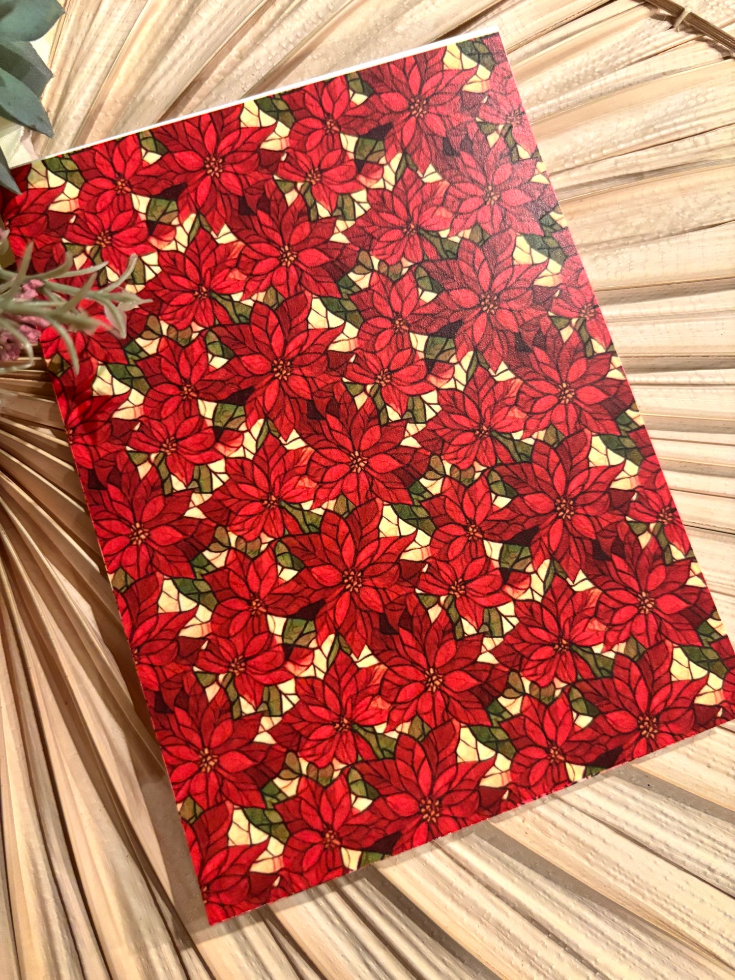 Poinsettia Red Transfer Paper