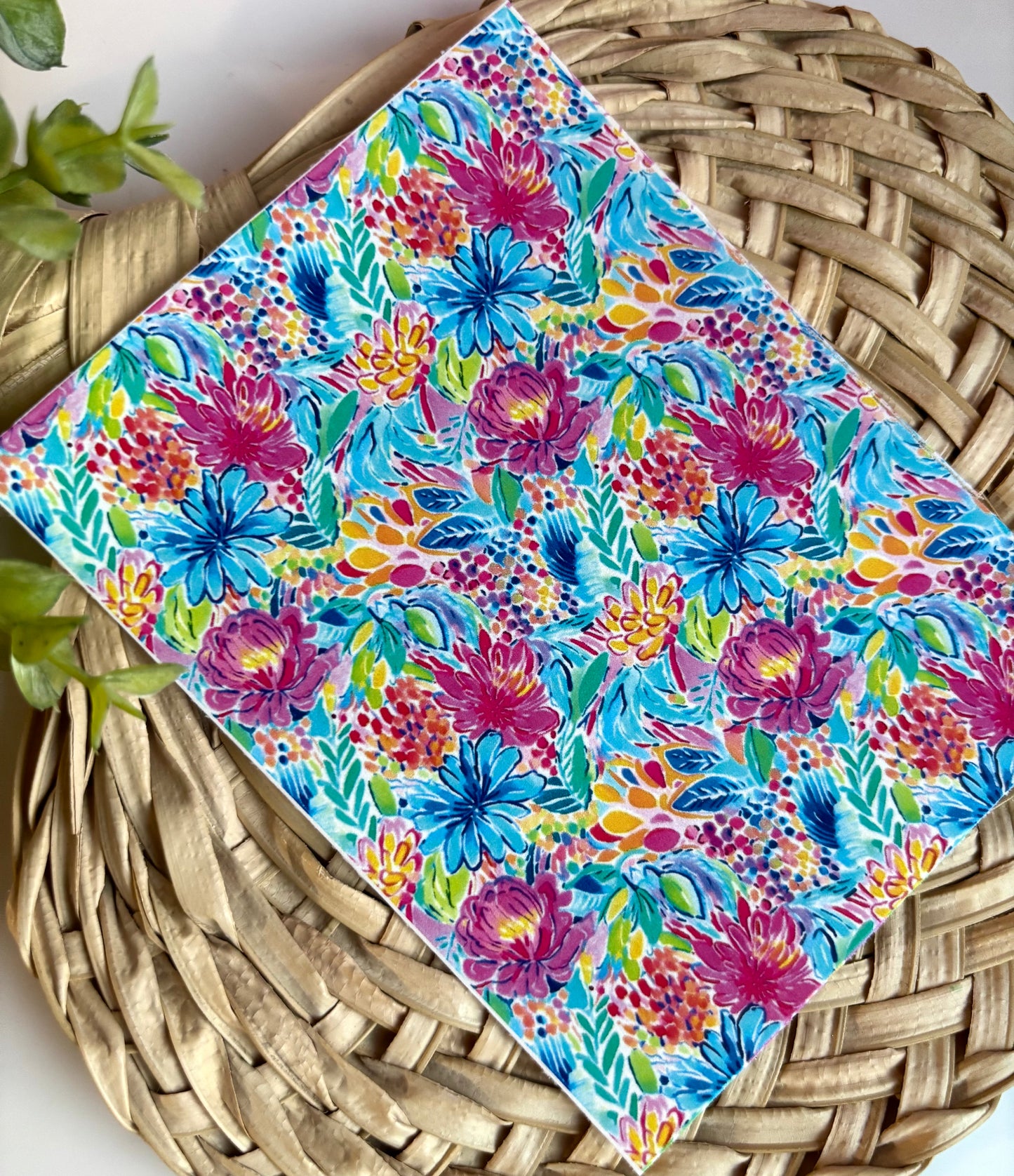 Abstract Floral Transfer Paper