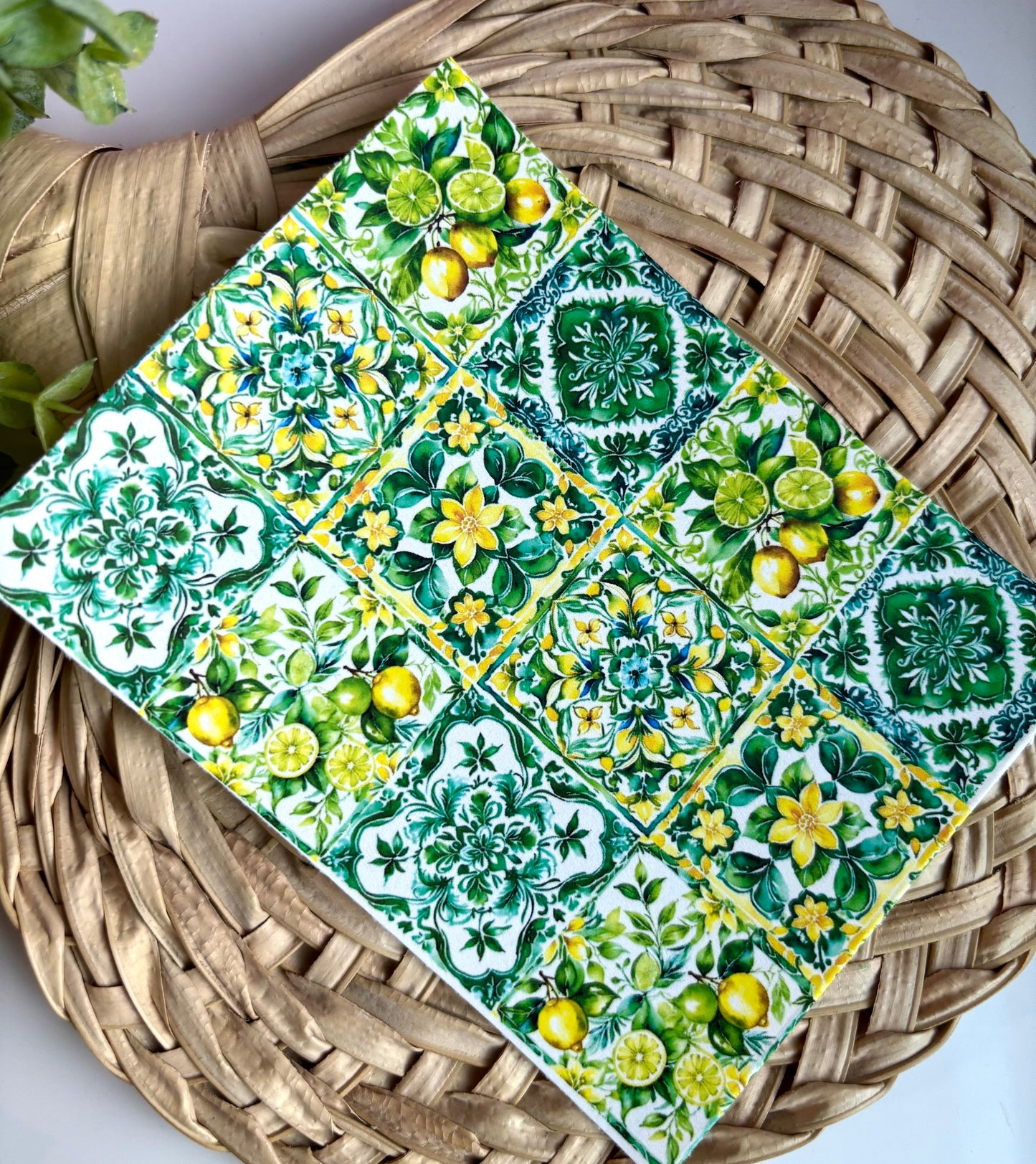 Large Lime B Transfer Paper