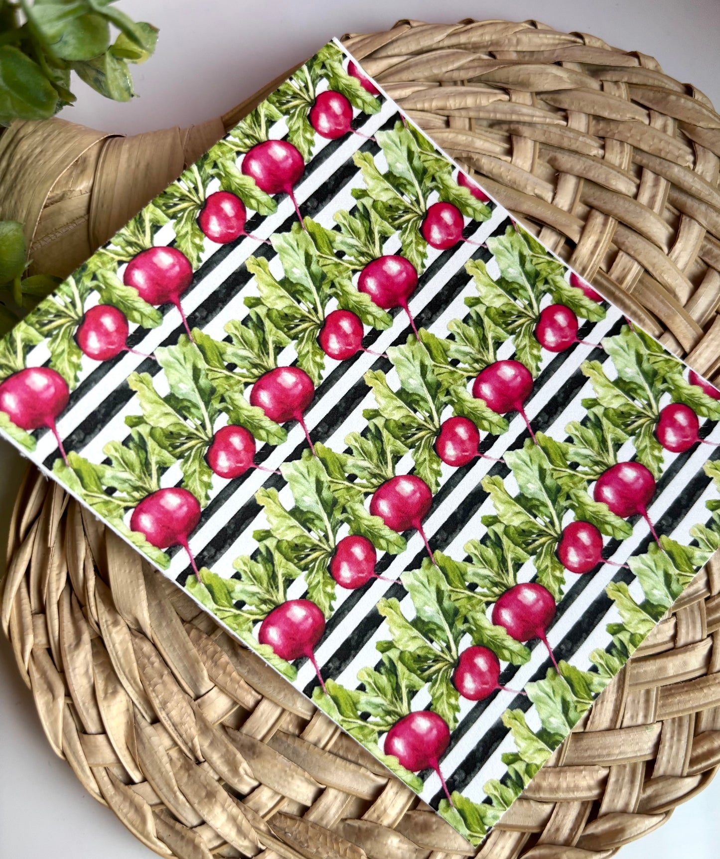 Radishes & Stripes Transfer Paper