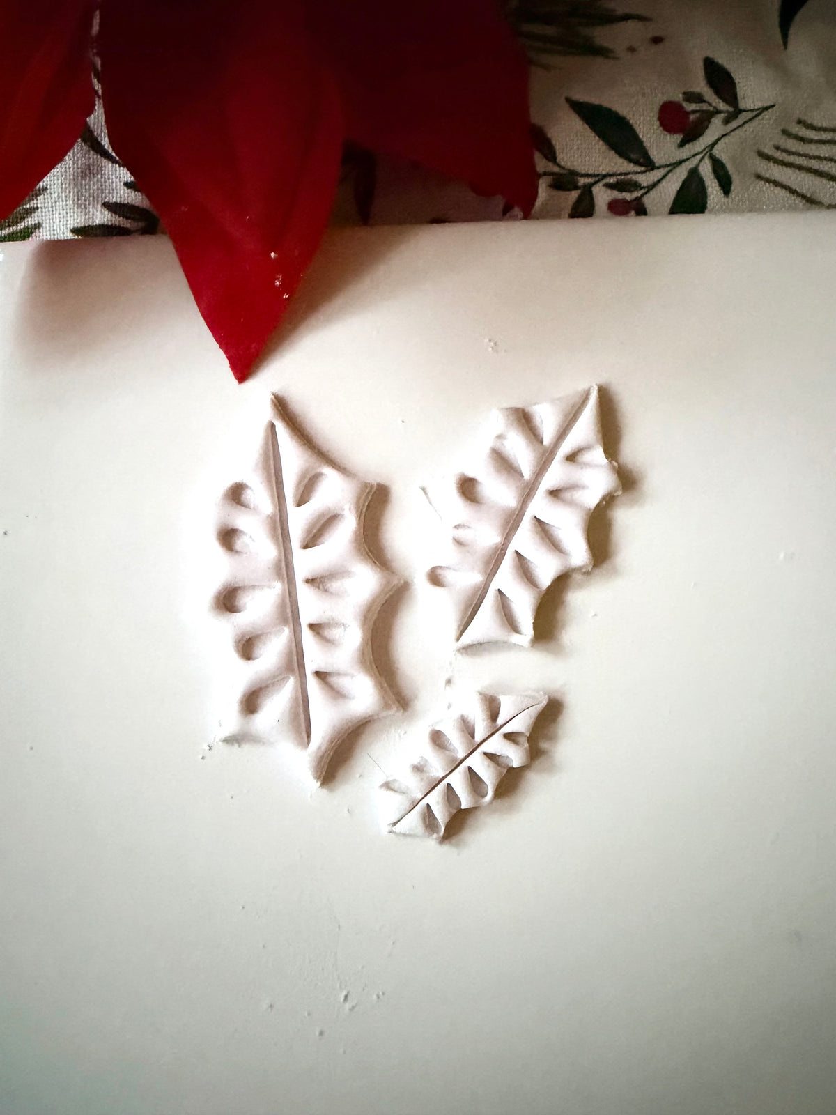 Holly Leaf Clay Cutters B