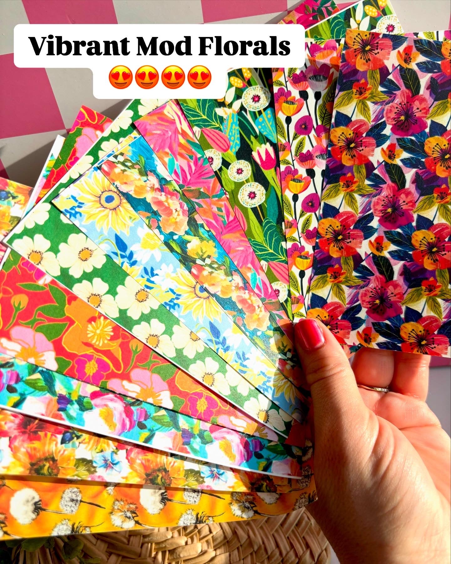 Floral Transfer Papers