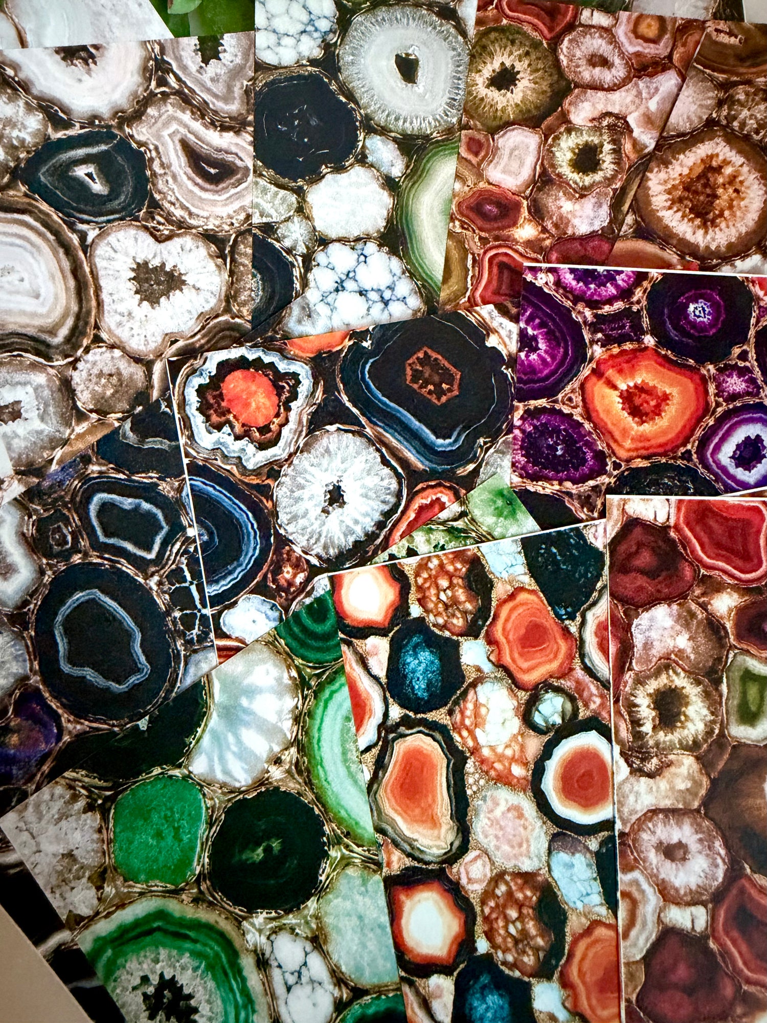 Faux Stone Transfer Papers