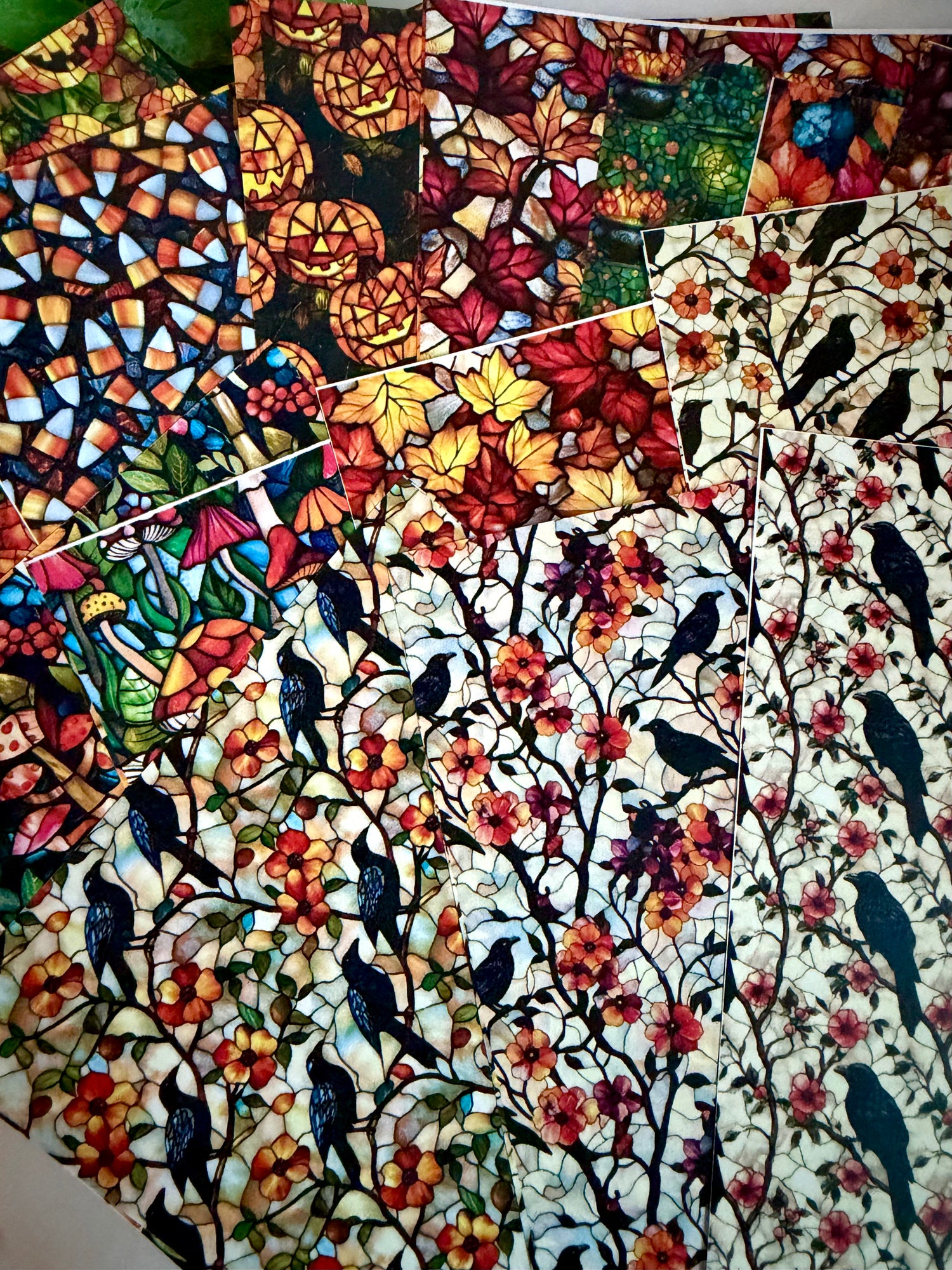 Stained Glass Transfer Papers