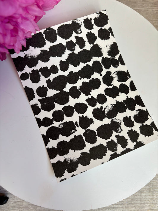 Abstract Dot BW Transfer Paper