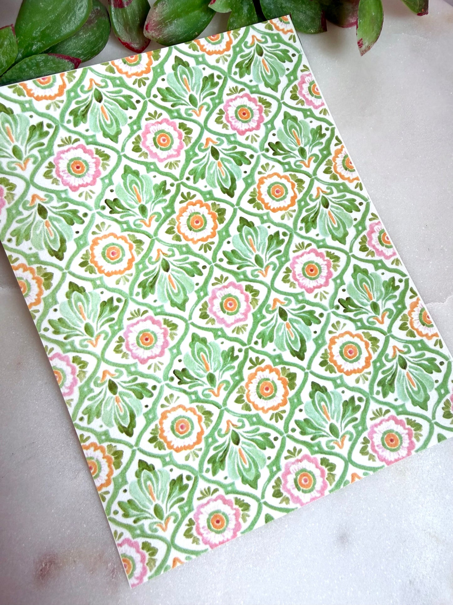 Mediterranean Motif Transfer Papers
