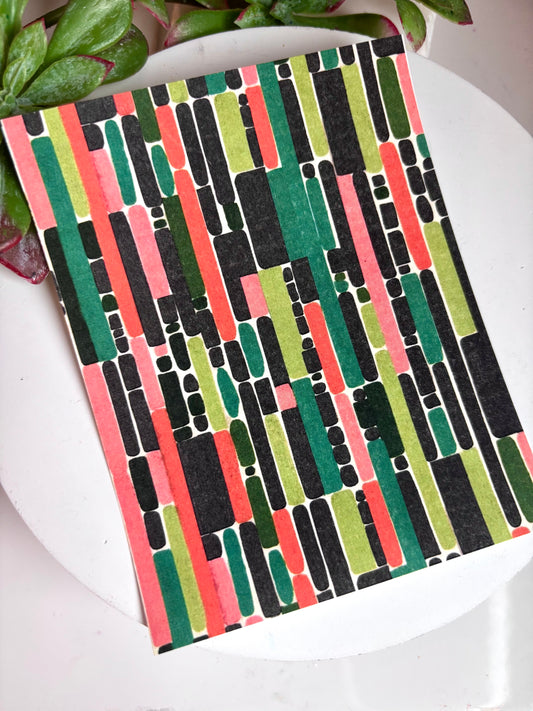 Funky Dash Transfer Paper