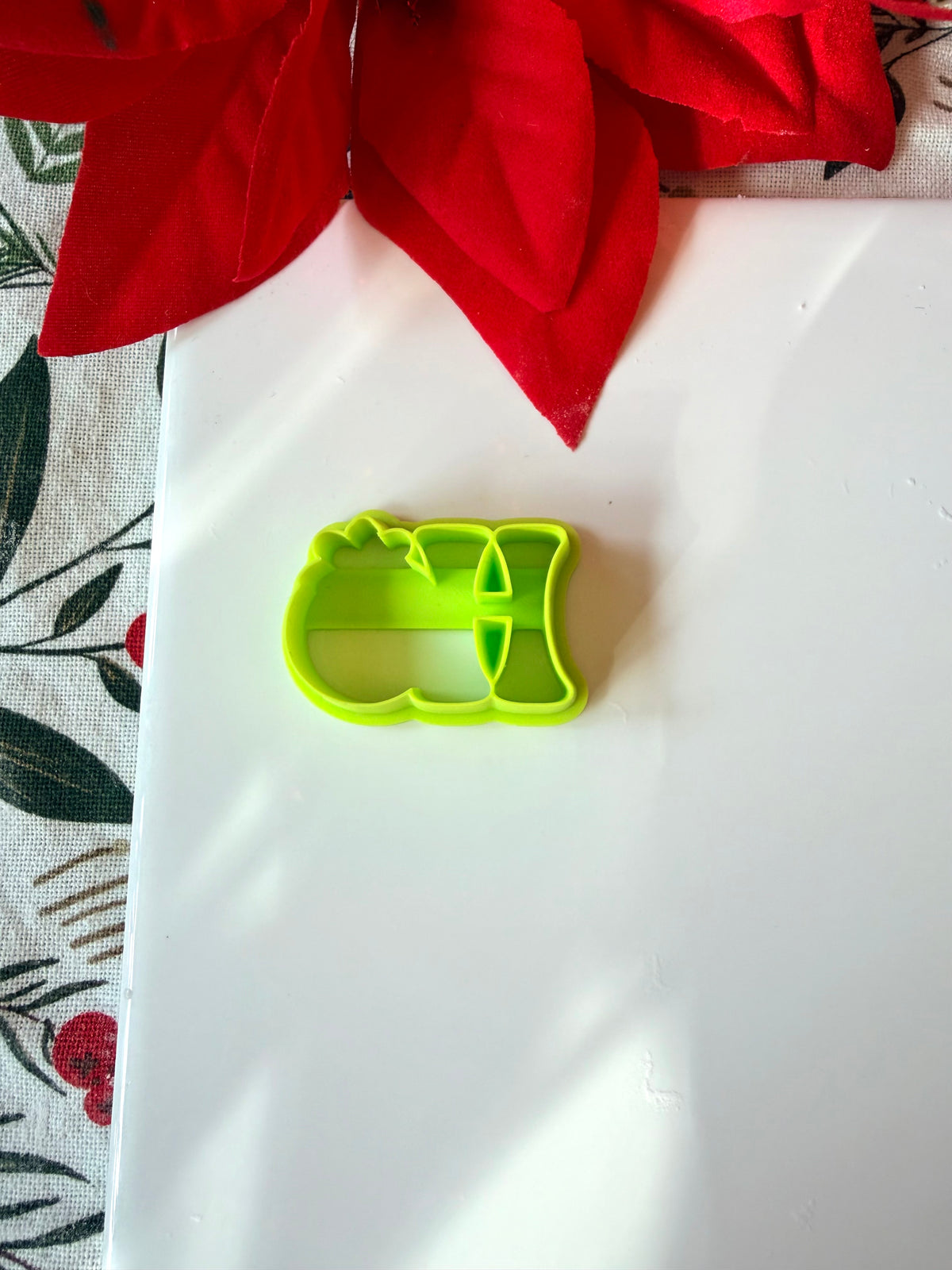 Ho Ho Ho Fitted Cutter & Transfers