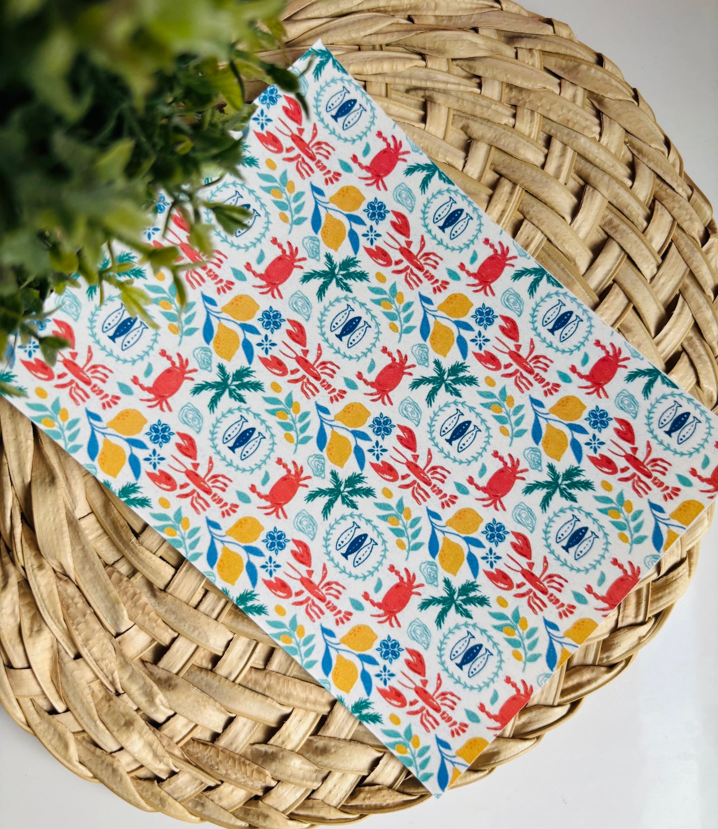 Lemons & Lobsters Transfer Paper