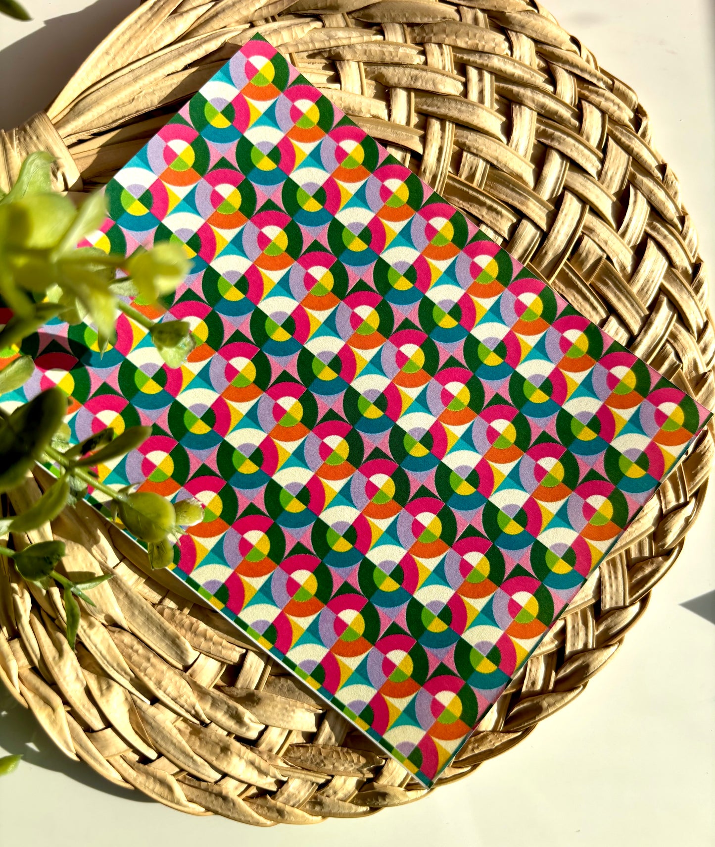 Geometric D Transfer Paper