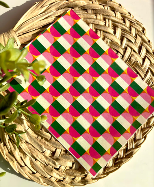 Geometric B Transfer Paper