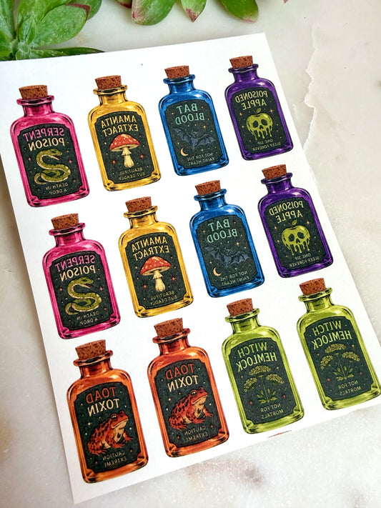 Witchy Potions Cutter& Transfer