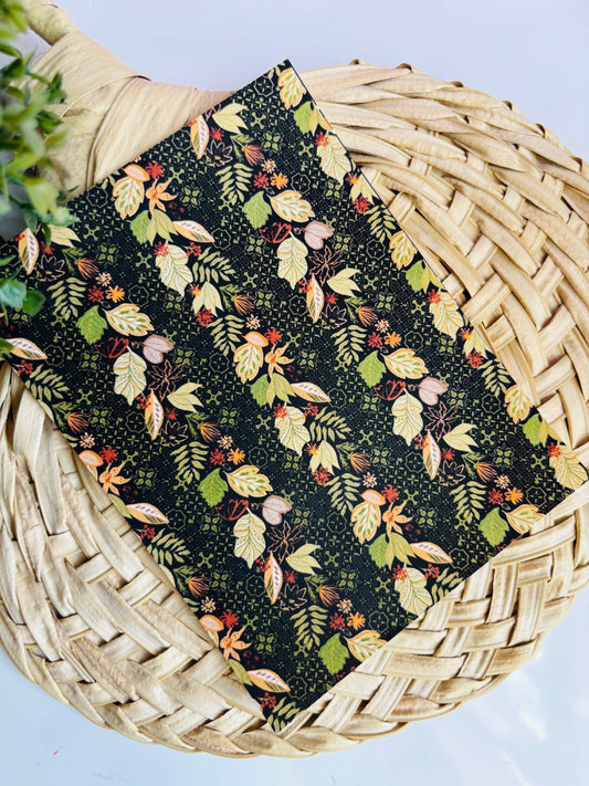 Leafy Stripe Transfer Paper