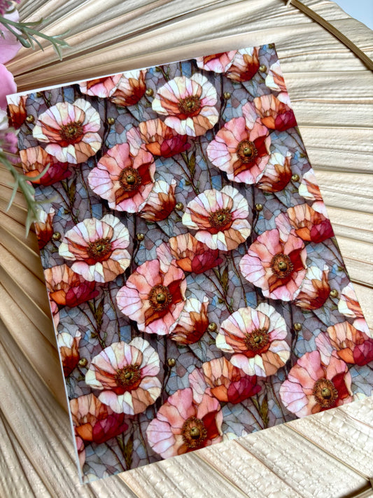 Pale Pink Poppy SG Transfer Paper