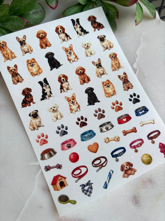 Good Doggie Charm Transfer Paper