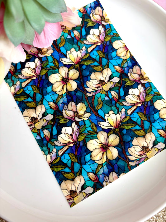 Magnolia Blue Transfer Paper