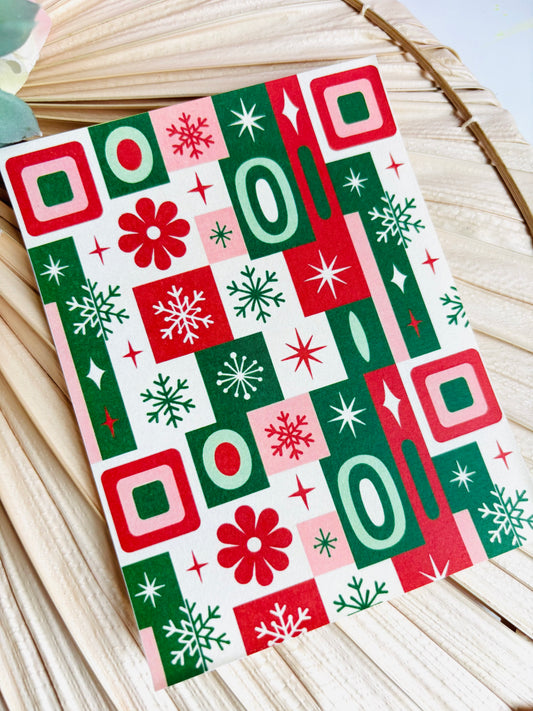 Holiday Snowflake Transfer Papers- Large or Small