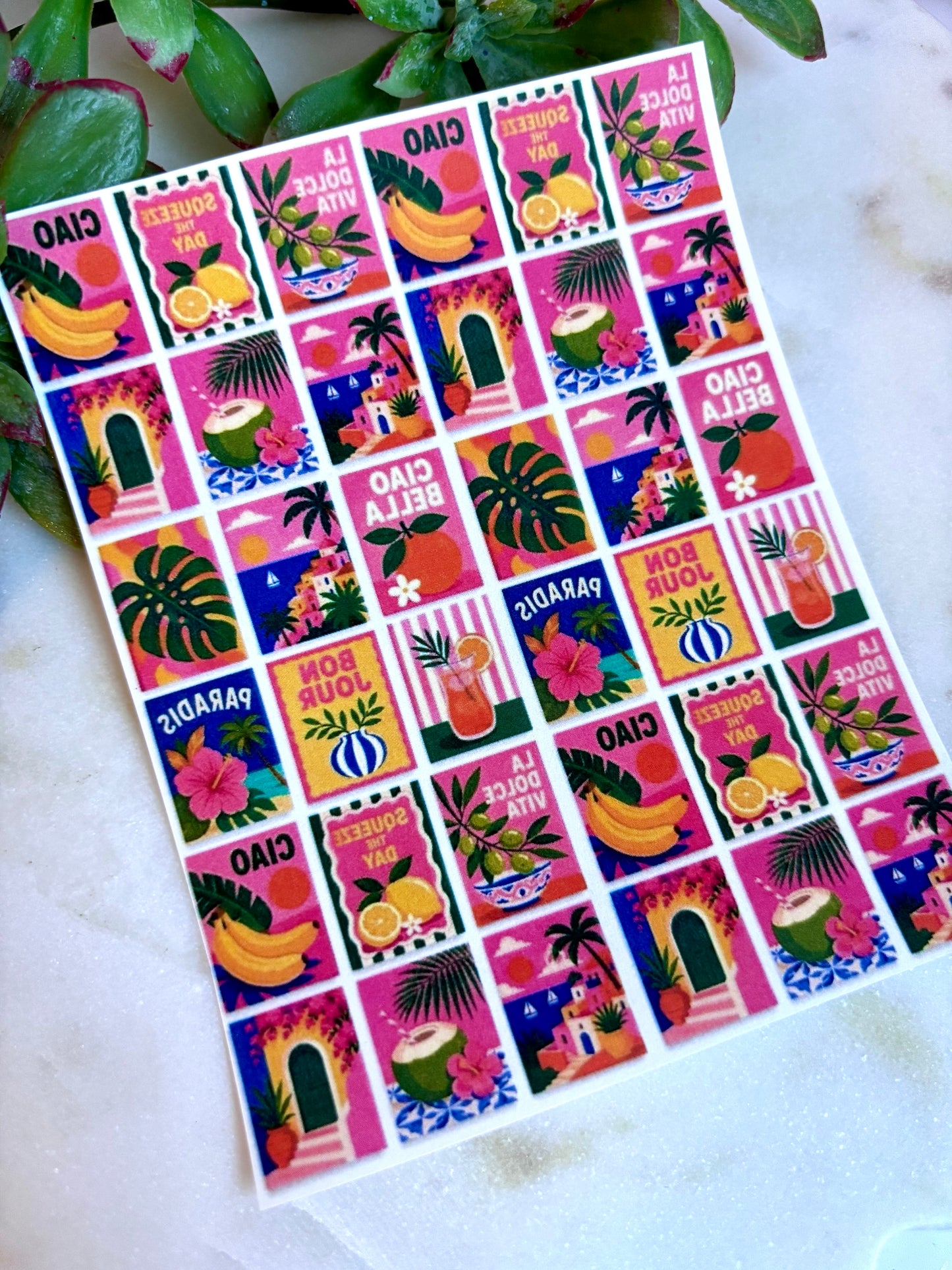 Ciao Bella Tile Transfer Paper