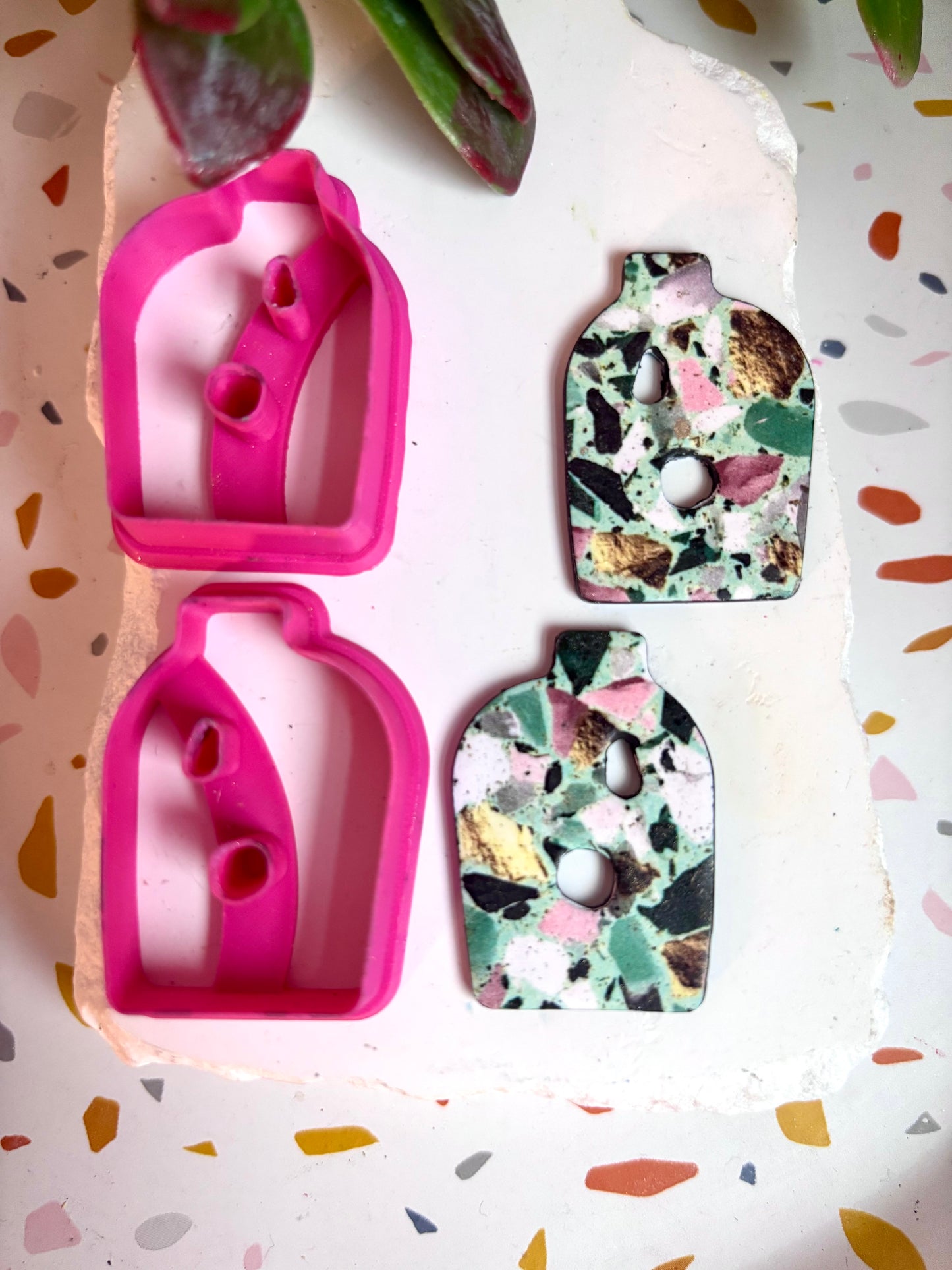 Chunky Abstract Cutout Vase Cutters