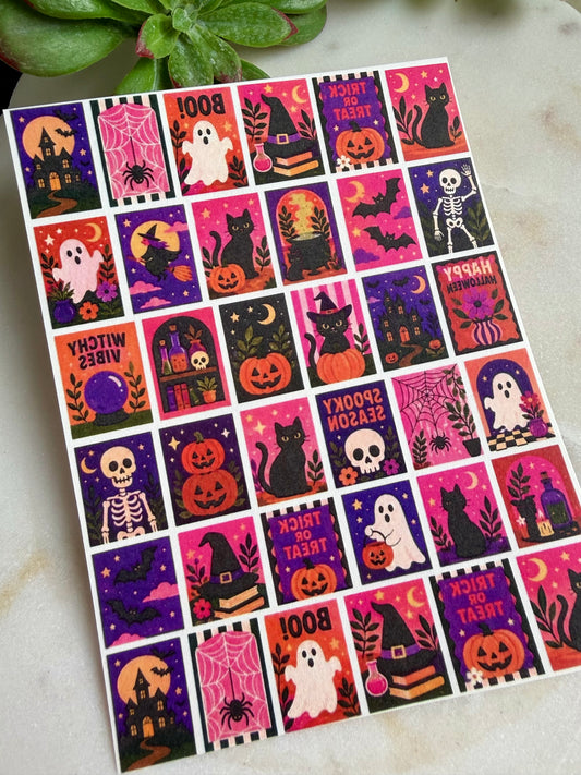 Spooky Tile Transfer Paper