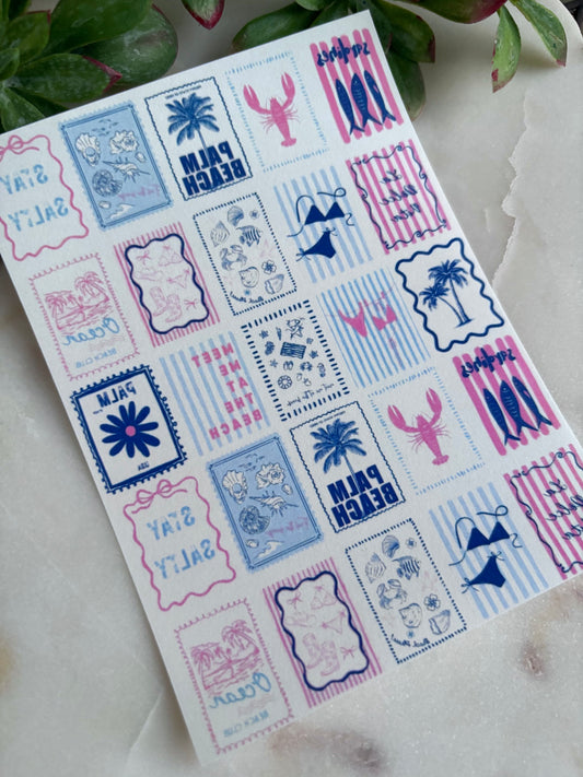 Palm Beach Tile Transfer Paper