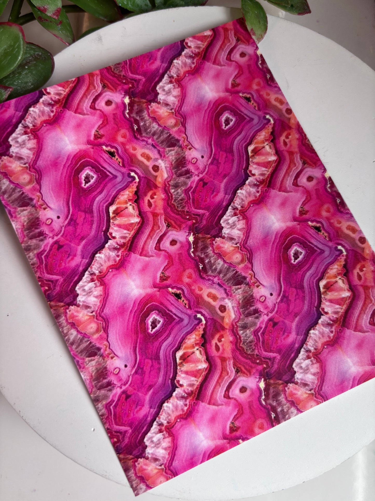 Pink Agate Transfer Paper