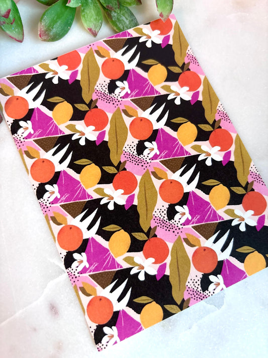 Funky Tropic Fruit Transfer Paper