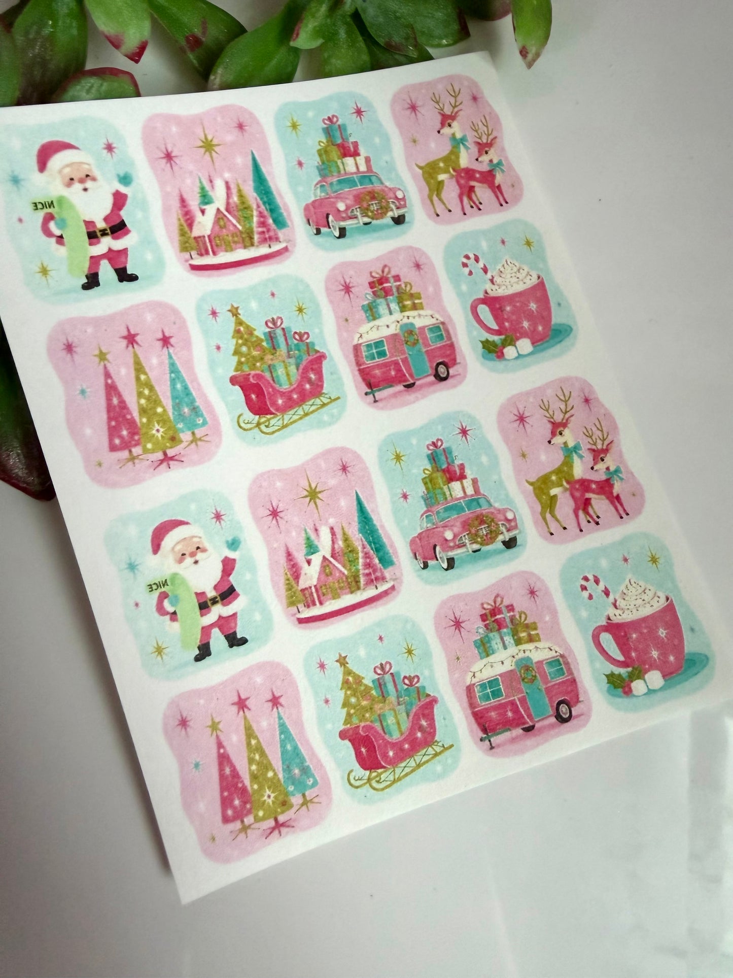 MCM Christmas Transfer Papers