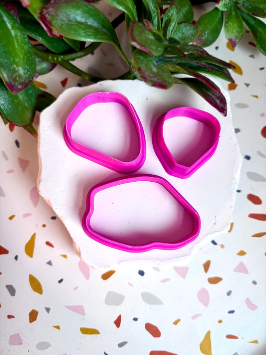 Large Organic Petal Cutter Set