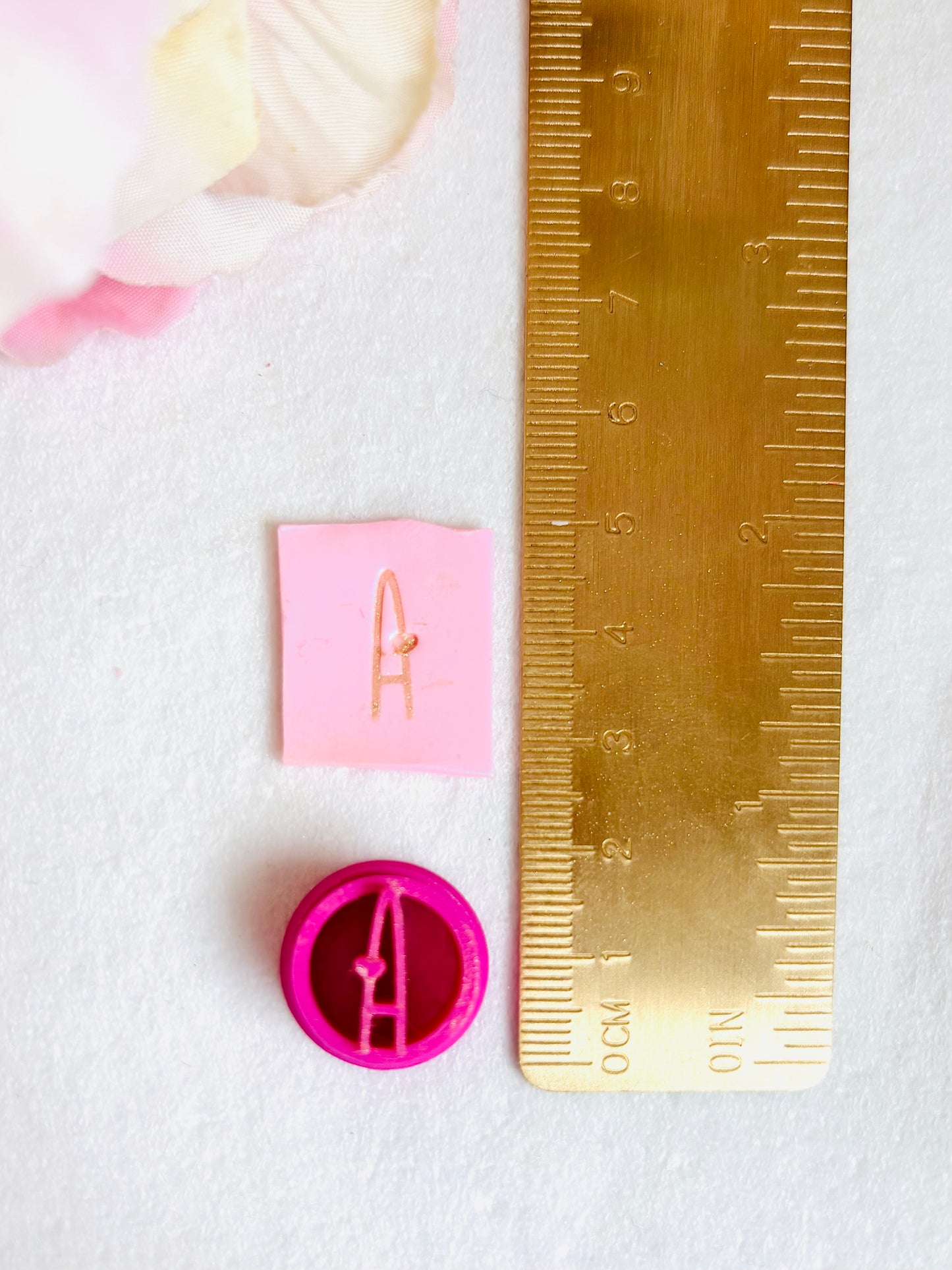 Love Letters Initial Stamps Set