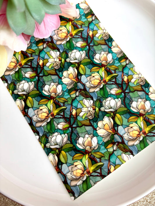 White Magnolia Transfer Paper