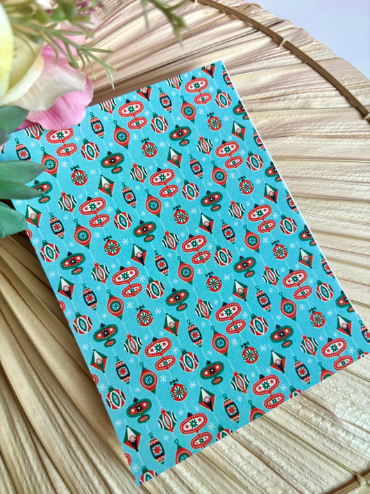 MCM Ornament Blue Transfer Paper